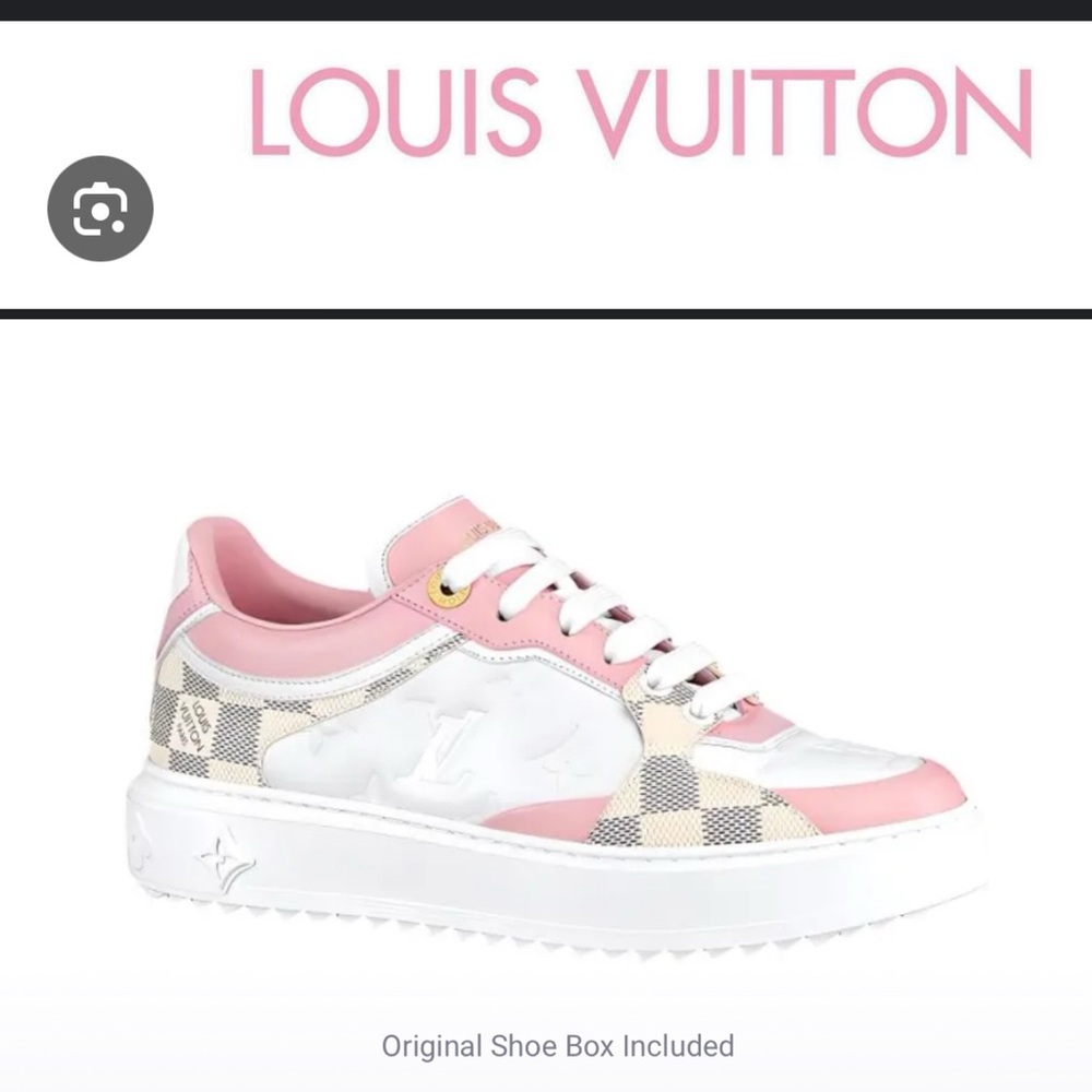 Louis Vuitton 💕Timeout Damier embossed sneakers💕